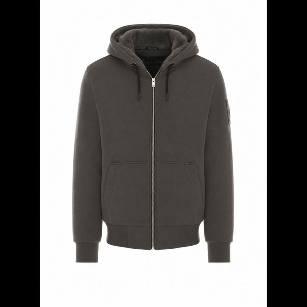 Moose Knuckles Men Classic Bunny Zip Hoodie